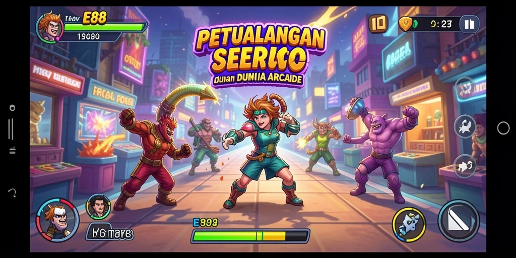 Tampilan gameplay E88 yang menawan dan penuh tantangan.