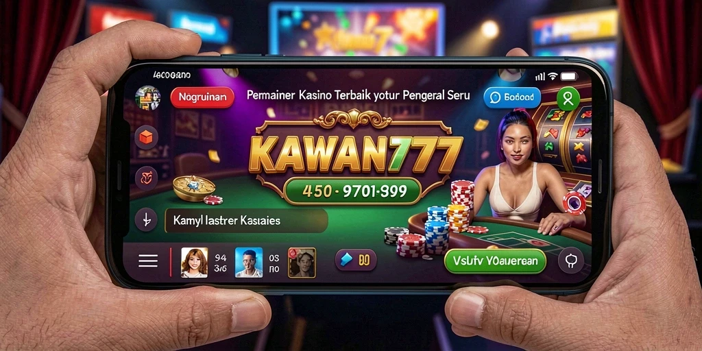 Tangkapan layar KAWAN777 menampilkan antarmuka permainan Kasino yang menarik.