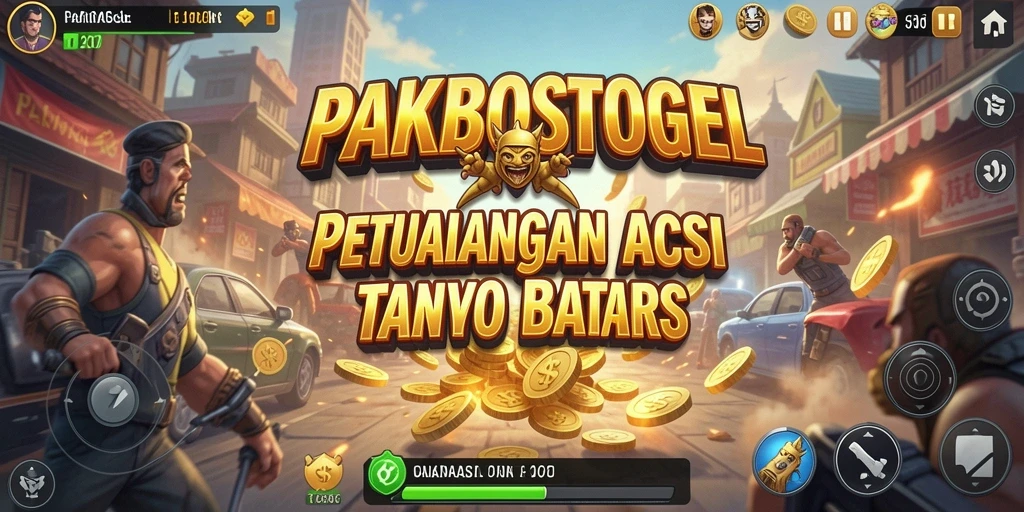 Tampilan gameplay PAKBOSTOGEL yang seru dan mendebarkan.