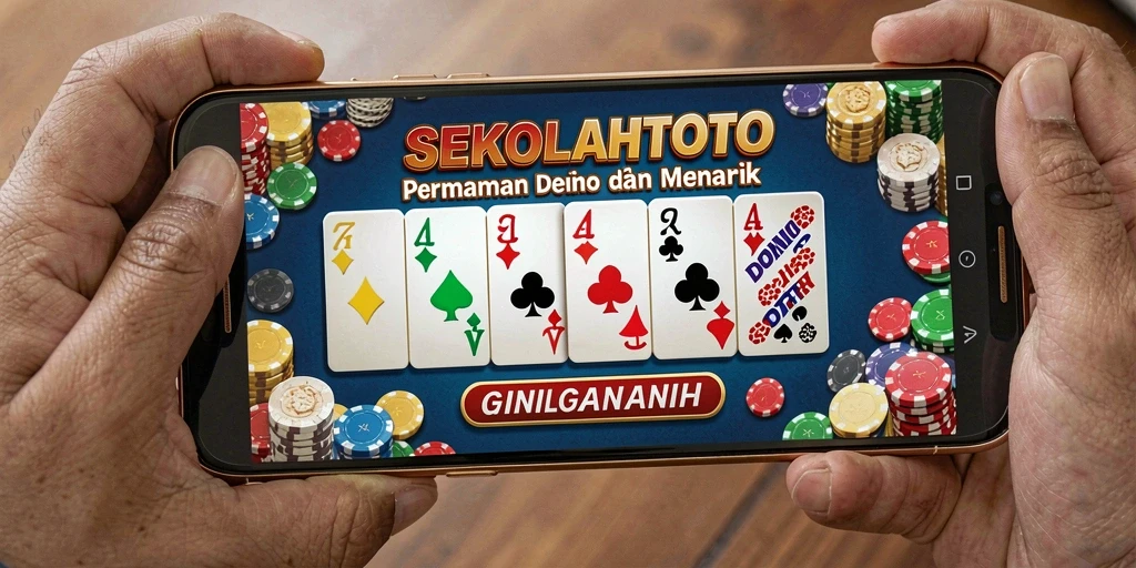 Screenshot tampilan gameplay seru dari game Domino.