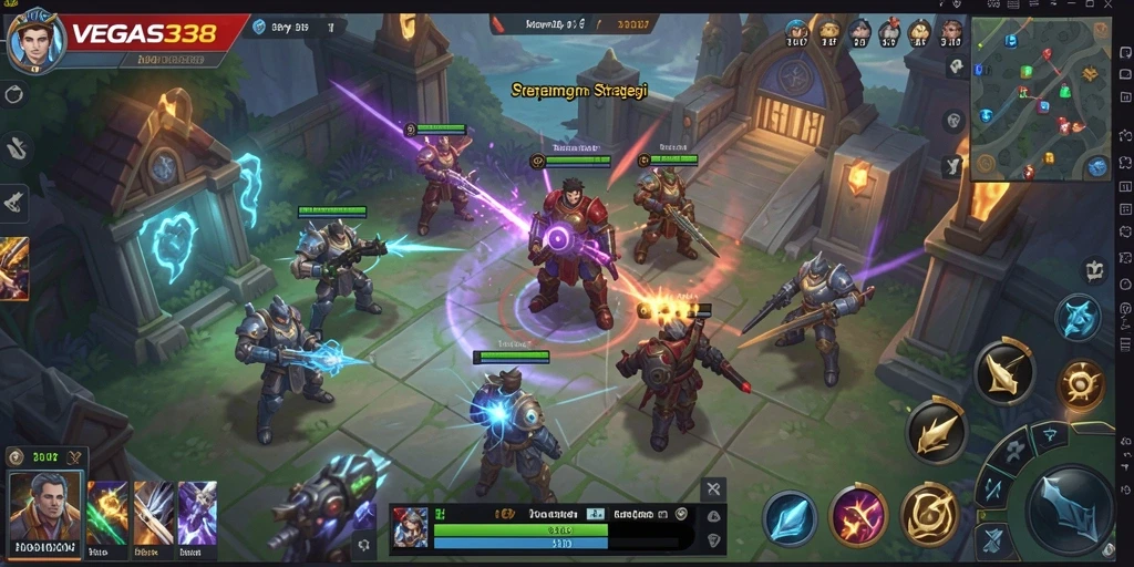 Tampilan gameplay yang menakjubkan dan mendebarkan di VEGAS338.